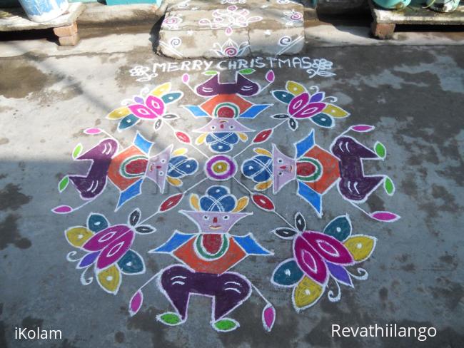 Rangoli: markazhi kolam