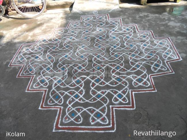 Rangoli: Chikku kolam
