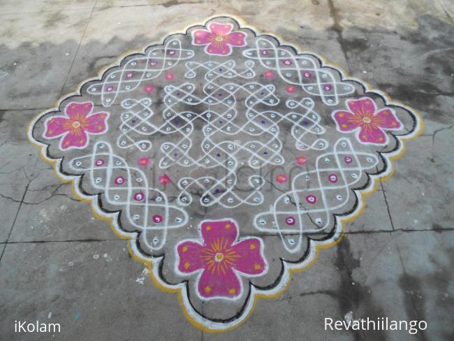 Rangoli: Chikku kolam