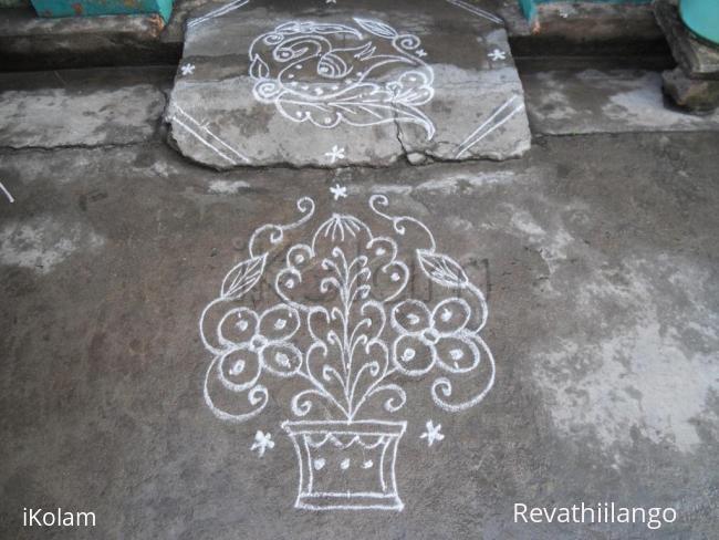 Rangoli: Rev's daily kolam.
