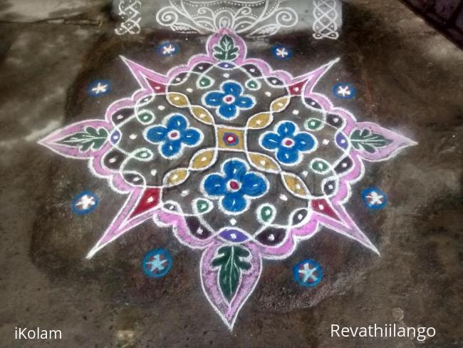 Rangoli: Rev's margazhi creation 7.