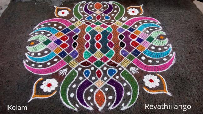 Rangoli: Rev's chikku kolam 20.