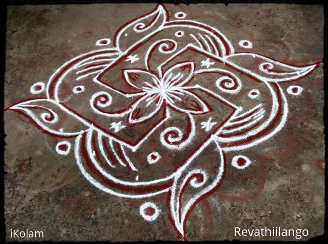 Rangoli: Rev's new daily kolam.