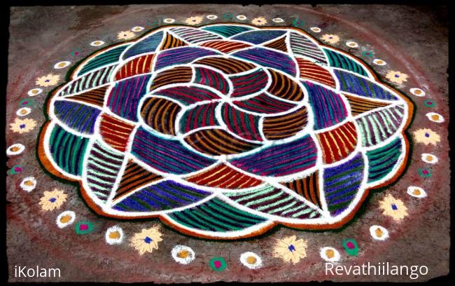 Rangoli: Rev's new try rangoli. Rangoli: Rev's new try rangoli.