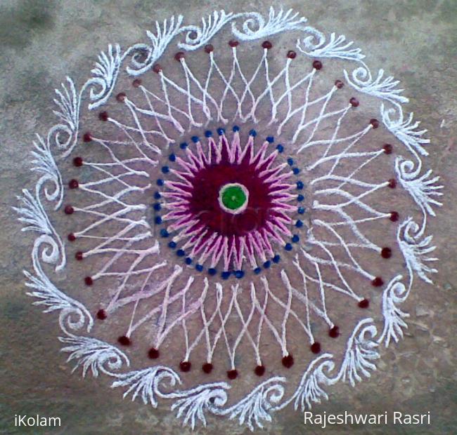 Rangoli: Simple Rangoli