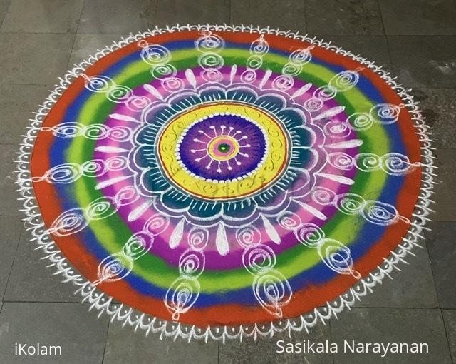 Newyear 2021 rangoli