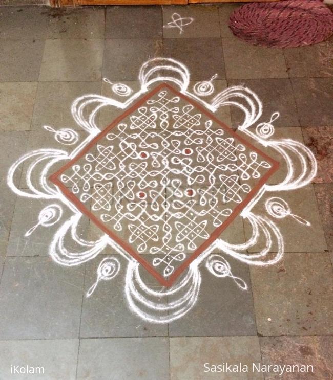 Rangoli: Margazhi day 4
