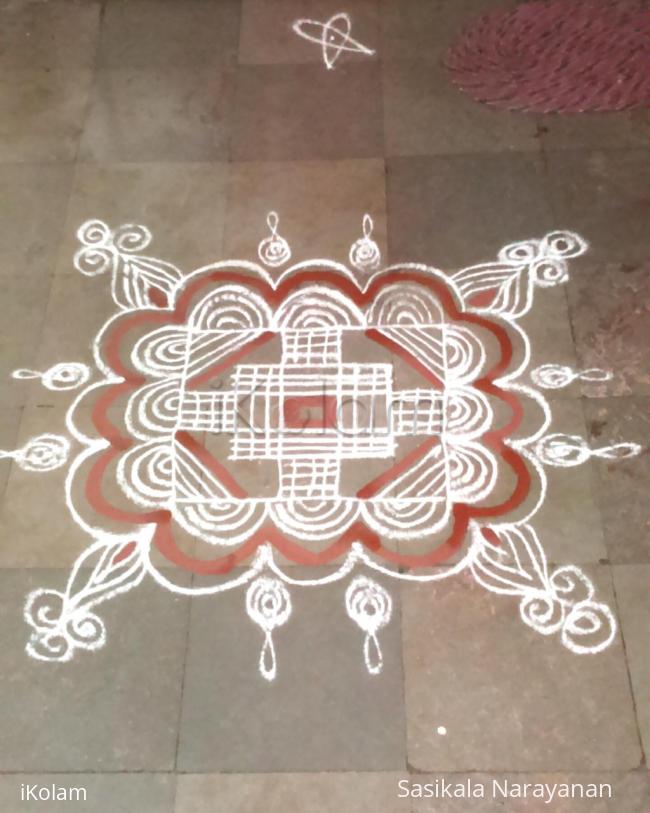 Rangoli: Friday kolam