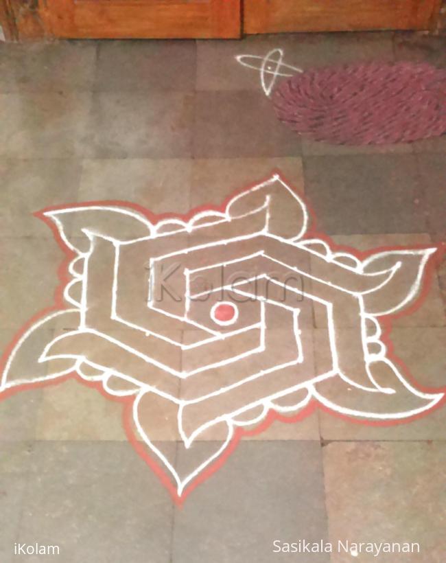 Rangoli: Avani avittam kolam