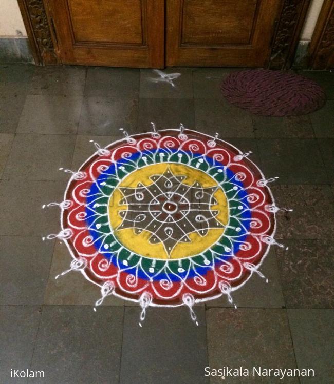 Rangoli: Ganesh chathurthi rangoli Rangoli: Ganesh chathurthi rangoli