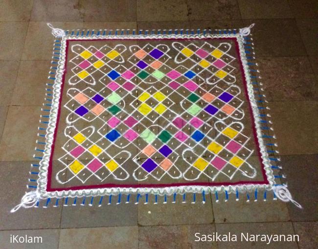 Rangoli: Margazhi kolam 6