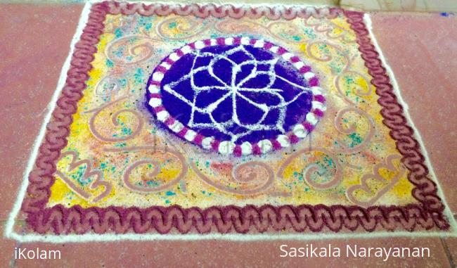 Rangoli: Fusion kolam
