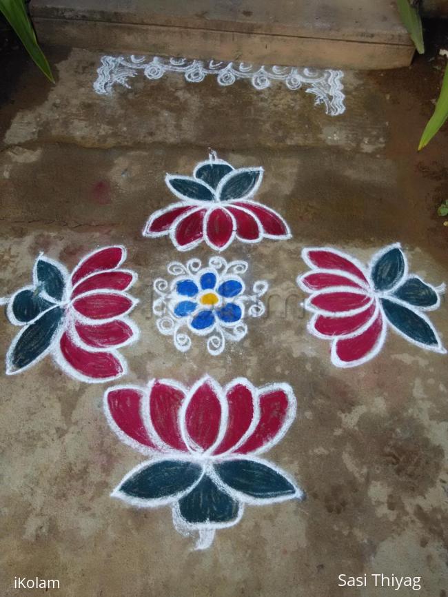 Rangoli: New flowers
