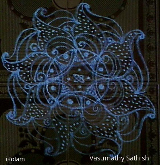 Rangoli: Simple Freehand Padi Kolam Rangoli: Simple Freehand Padi Kolam