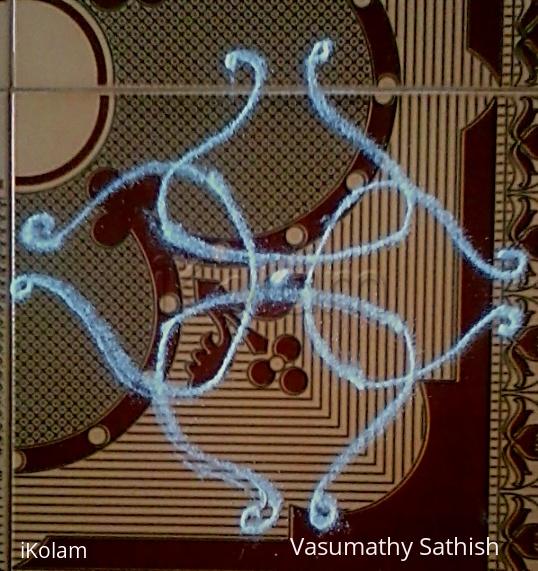 Rangoli: Beginner's freehand kolam Rangoli: Beginner's freehand kolam