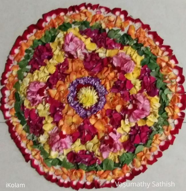 Rangoli: 004 Poo Kolam