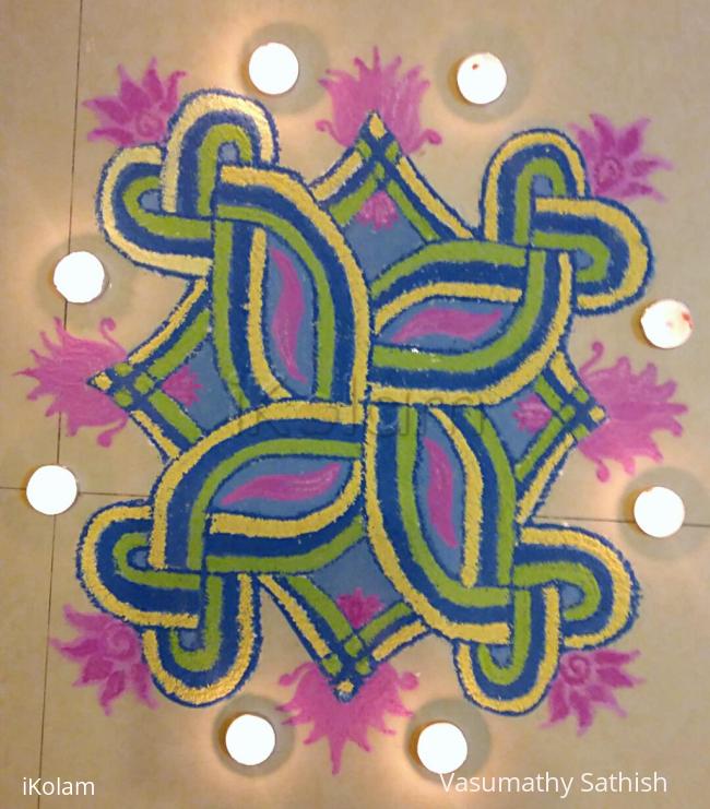 Rangoli: Sri Ram Navami Special Padi Kolam 