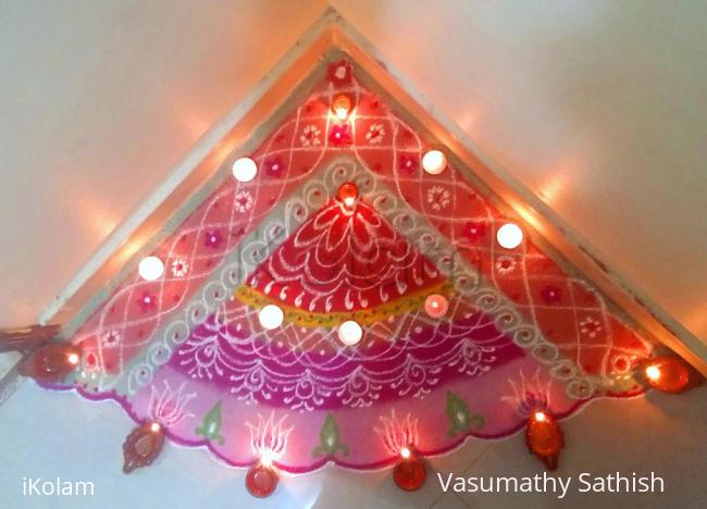 Rangoli: Karthigai Rangoli 02/Corner Rangoli Rangoli: Karthigai Rangoli 02/Corner Rangoli