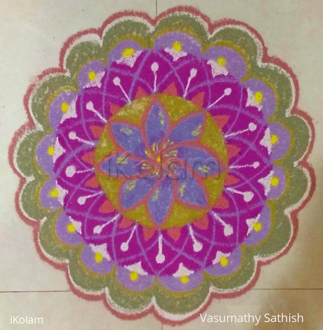 Rangoli: Margzhi Kolam 08- Dec.  2016