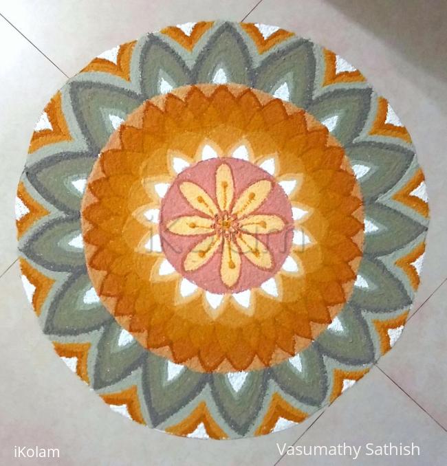 Rangoli: Happy Vasanth Panchami to all. 