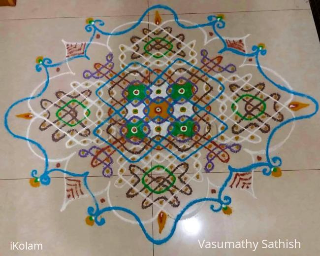 Chikku Kolam / kambi Kolam /