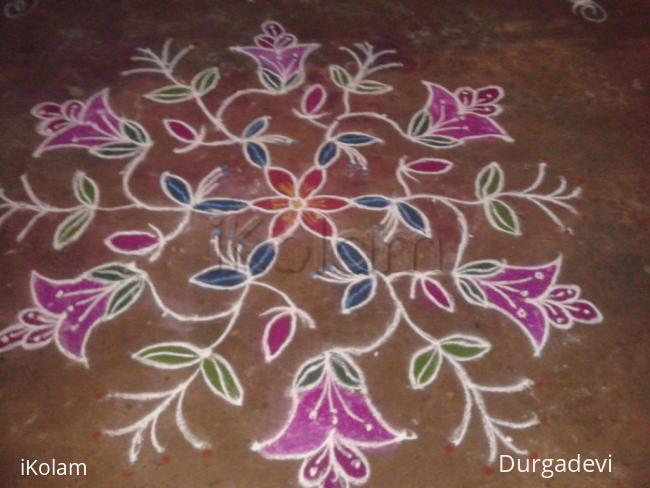 Rangoli: colour kolam