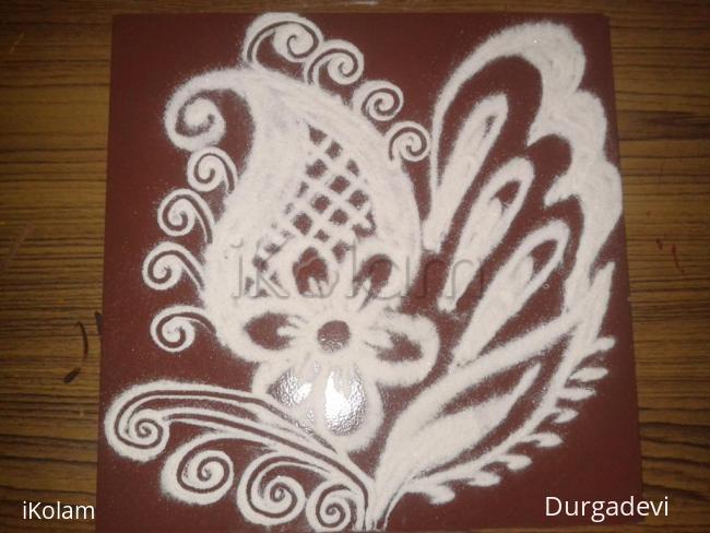 Rangoli: simple design kolam Rangoli: simple design kolam