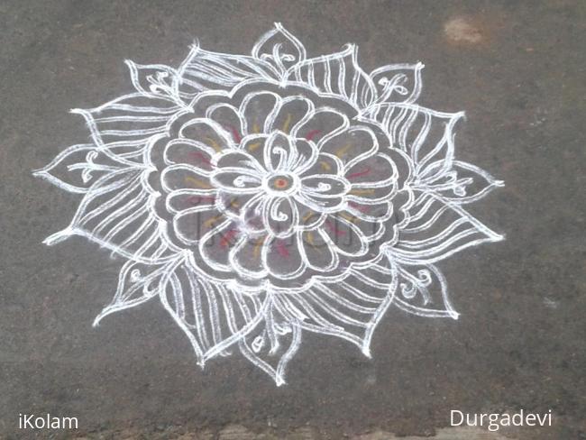 Rangoli: dd tuesday kolam