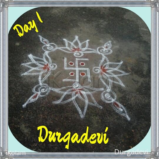 Rangoli: Marghazhi kolam 1