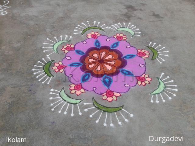 Rangoli: colour kolam
