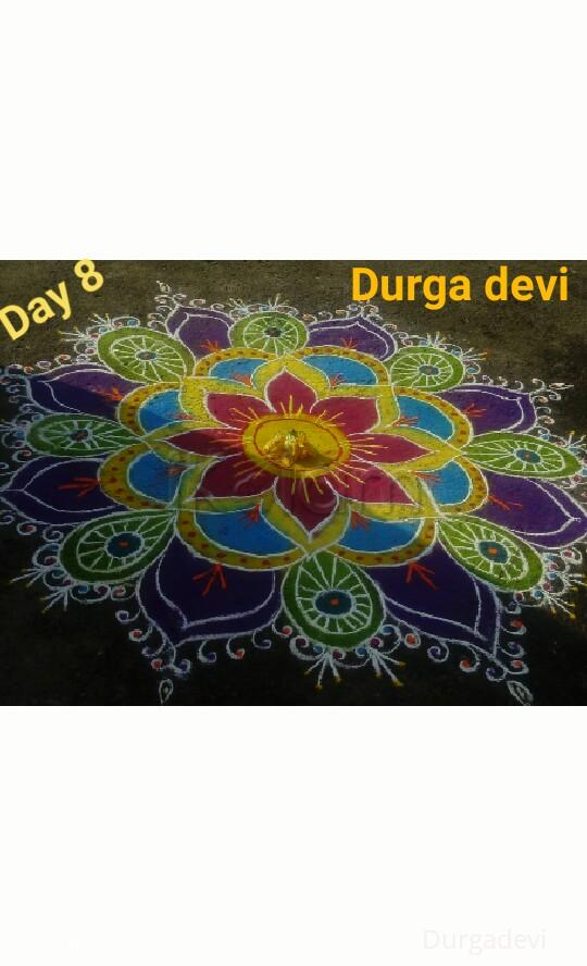 Rangoli: Marghazhi kolam 8
