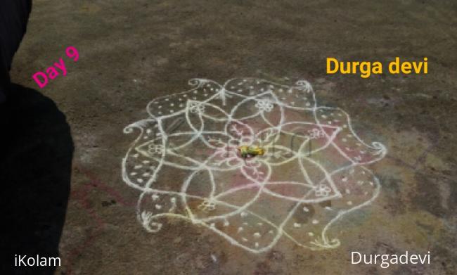 Rangoli: Marghazhi  kolam 9
