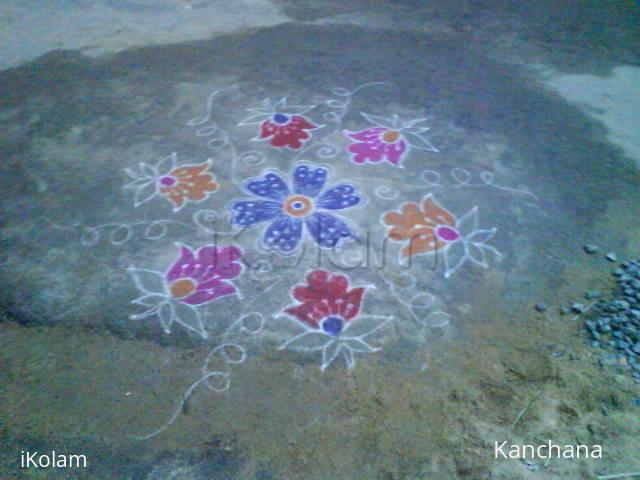 Rangoli: dotted 