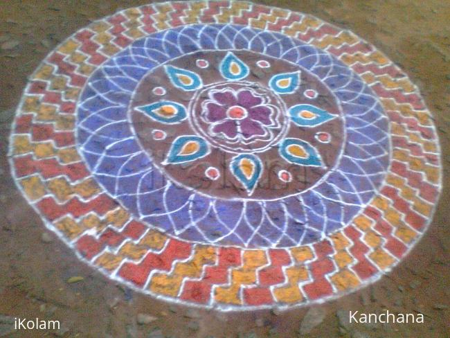 Rangoli: design in colors