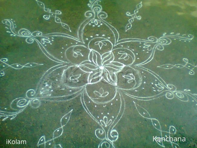 Rangoli: friday rangoli