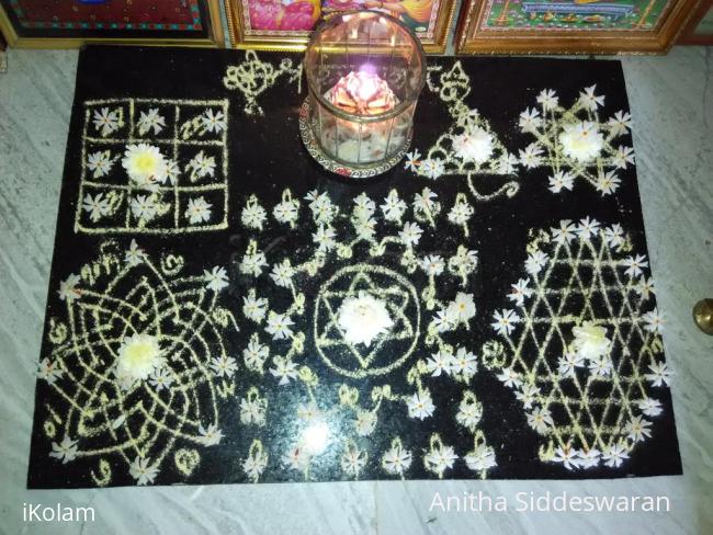 Rangoli: divine aadi 