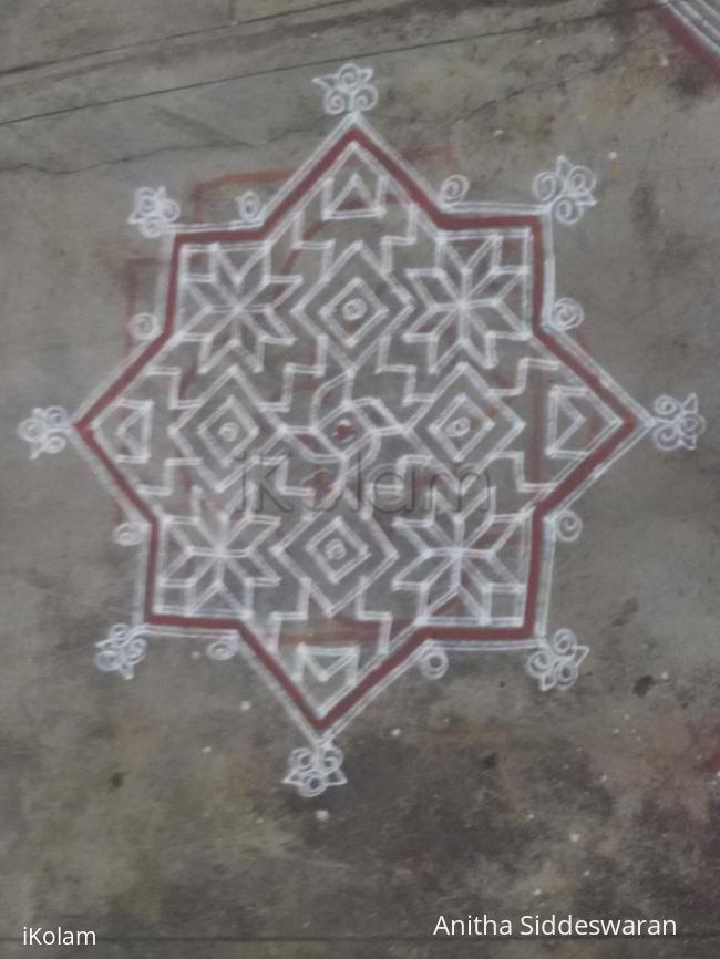 Rangoli: markazhi day 9