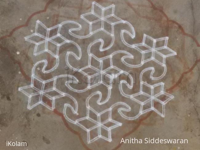 Rangoli: margazhi 17