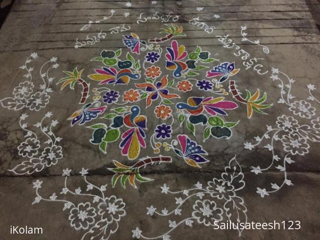 Rangoli: ugadi muggu