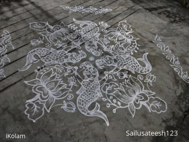 Rangoli: Dhanurmaasam day 20 rangoli