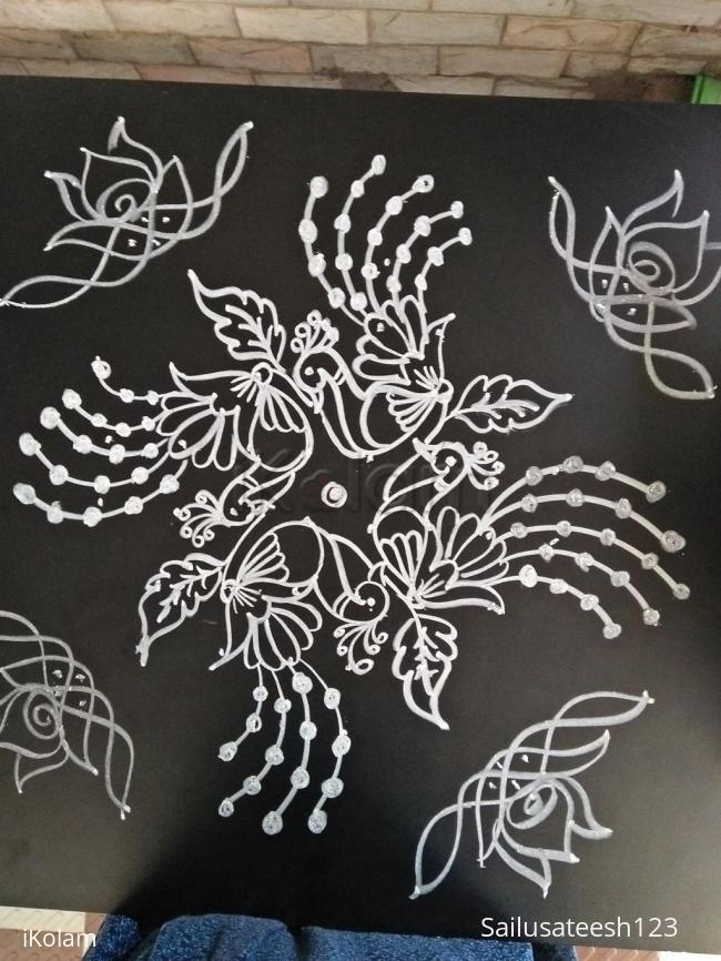 Rangoli: Daily kolam...