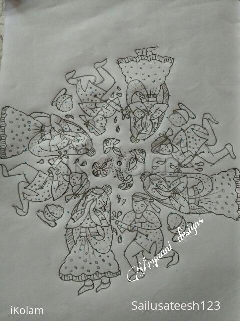 Rangoli: Holi special.... 