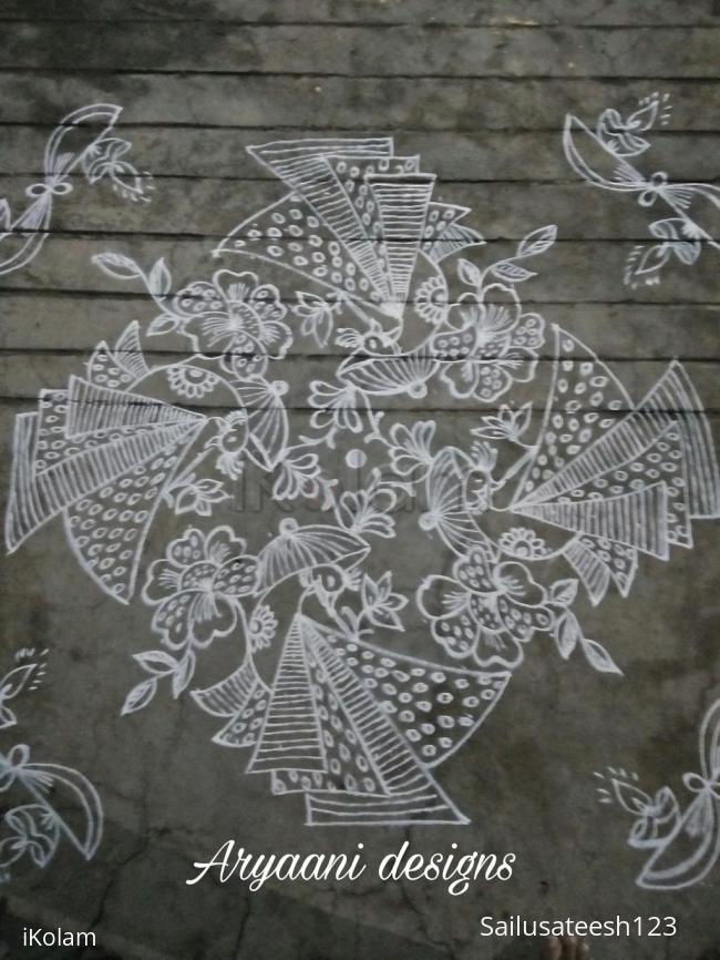 Rangoli: Special peacocks...