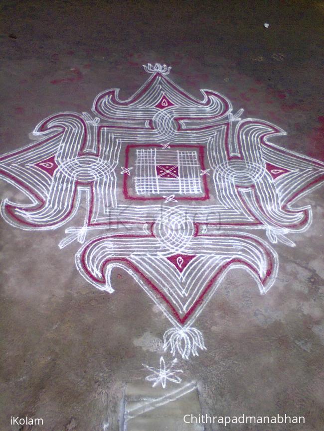 Rangoli: kanyakolam 4