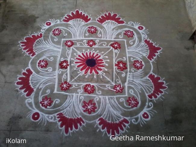 Rangoli: Thursday Special kolam! Rangoli: Thursday Special kolam!