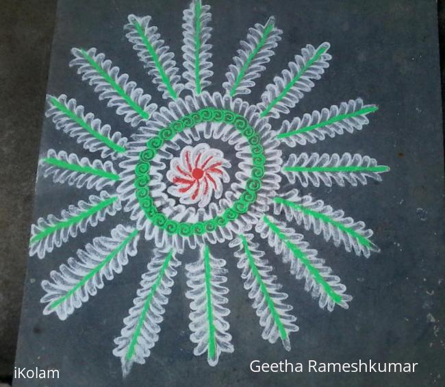 Rangoli: Finger magic kolam!