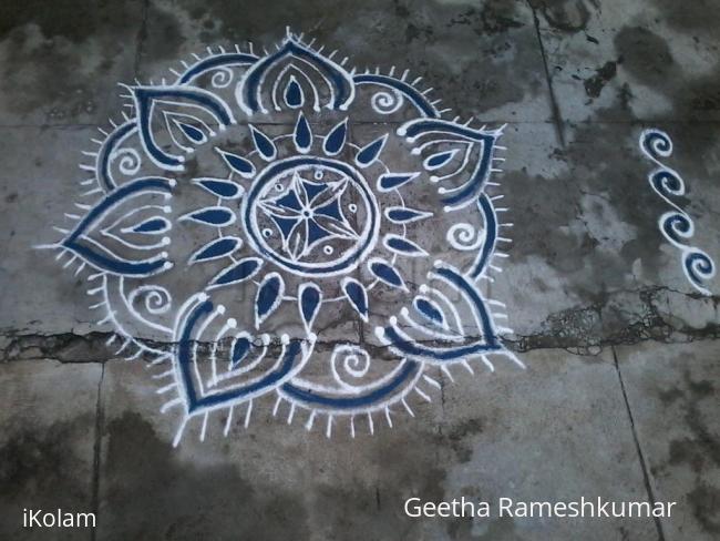 Rangoli: small rangoli!