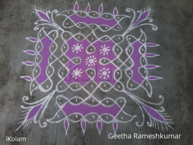 Rangoli: Chikku kolam!!