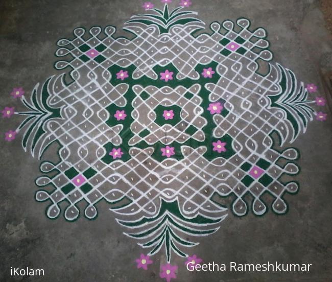 Rangoli: My chikku kolam!