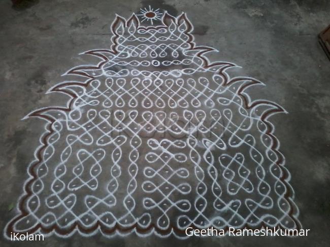 Rangoli: Friday kolam!